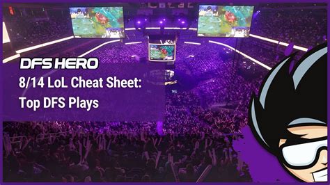 lol dfs|LoL DFS Strategy .